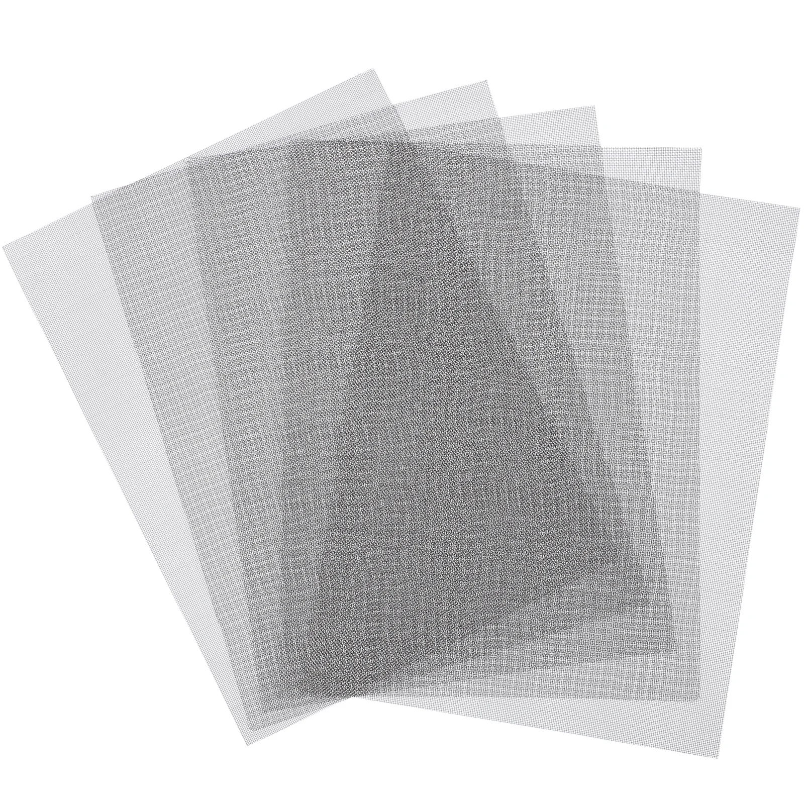 

5pcs Bumper Repair Machine Stainless Steel Welding Mesh Screen Durable Corrosion Resistant Metal Wire Mesh For Automotive Vent