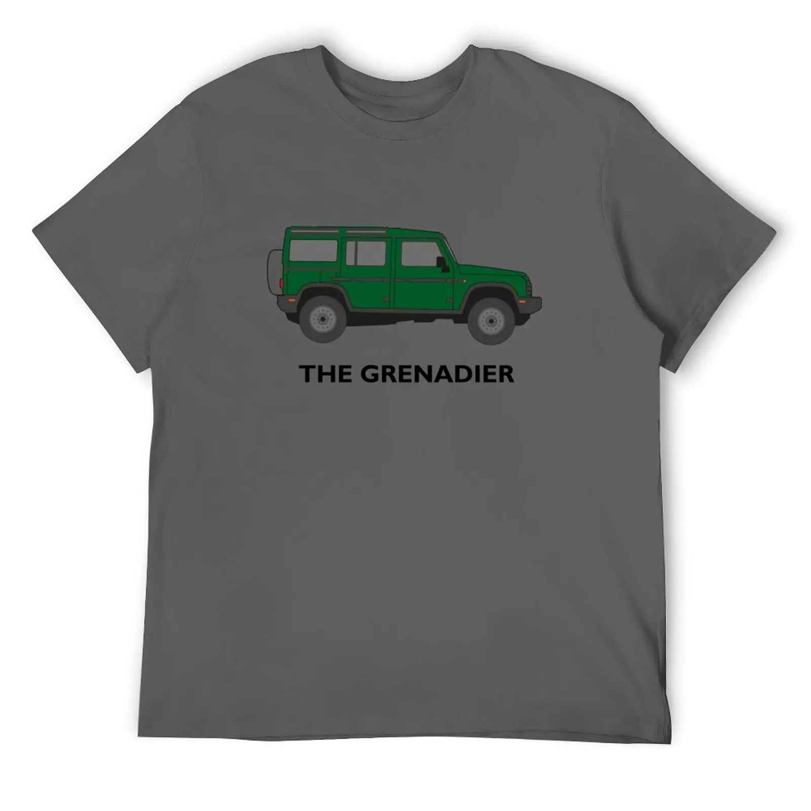 The Grenadier off-road vehicle (green / lettering) T-Shirt oversizeds Short sleeve tee Aesthetic clothing mens t shirts