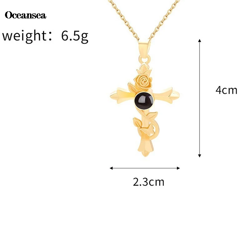 شخصية صورة الإسقاط قلادة مع صورة مخصصة الصليب على شكل الإسقاط قلادة قلادة هدية عيد الميلاد المجوهرات