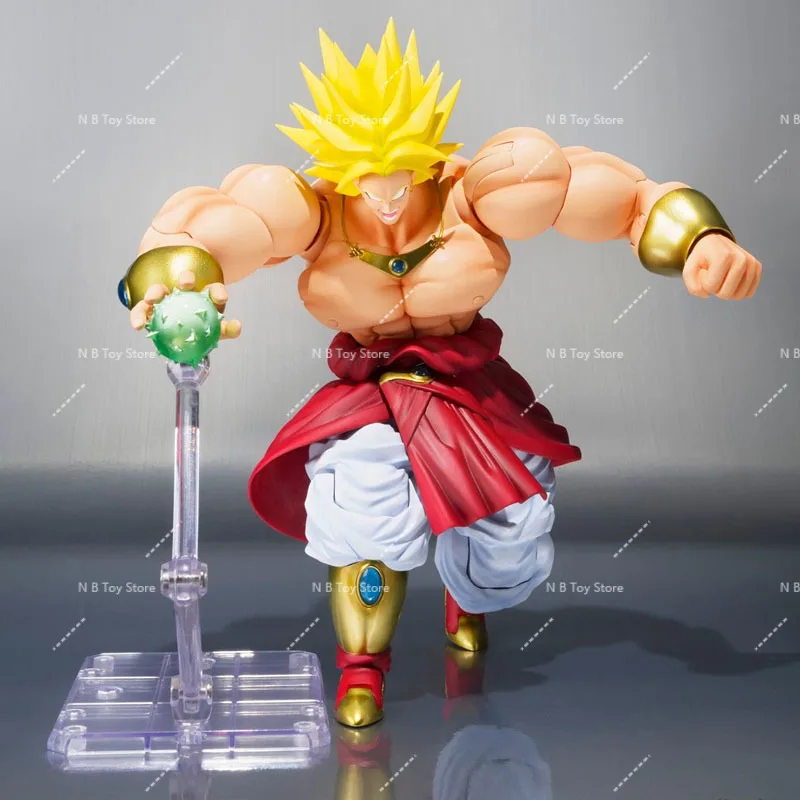 En Stock BANDAI Boîte D'origine S.H.Figuarts Dragon Ball Broly Gula No. 40 SHF figurine modèle jouet Collection cadeau