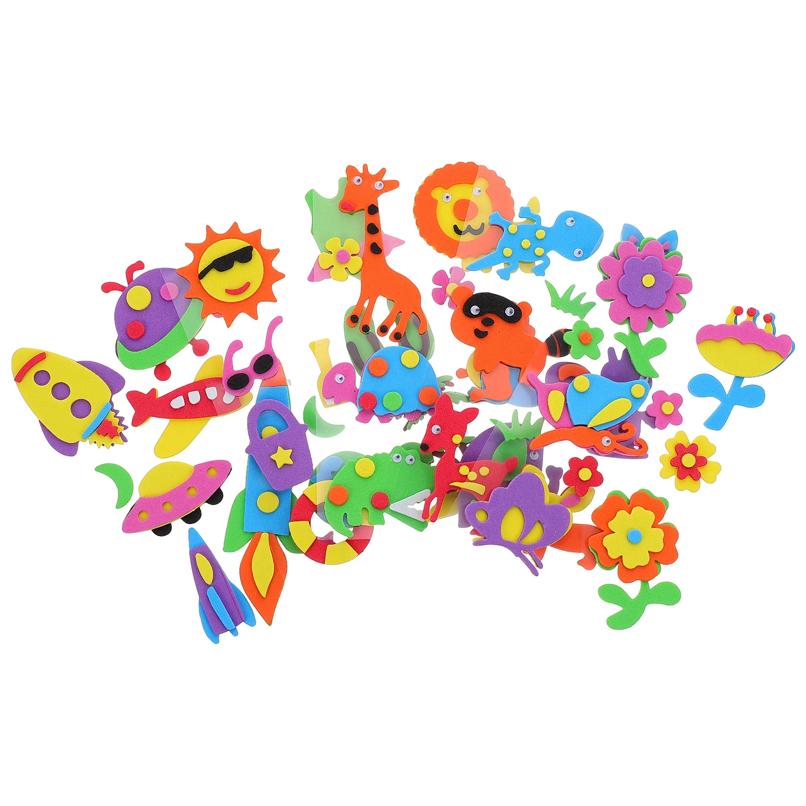 

3D Wall Stickers Premium Self-Adhesive Sponge Decorative For Home Glass Window Cup Diy Waterproof Wear-Resistant