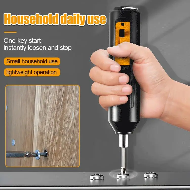 Home Portable Multifunctional High Power Electric Screwdriver Set Home Use Electric Screwdriver Set