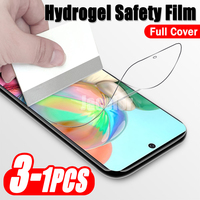 1-3PCS Front Screen Protector For Samsung Galaxy A71 A51 5G UW 4G A21 A11 A31 A21s A 71 51 31 Hydrogel Film Not Glass Water Gel
