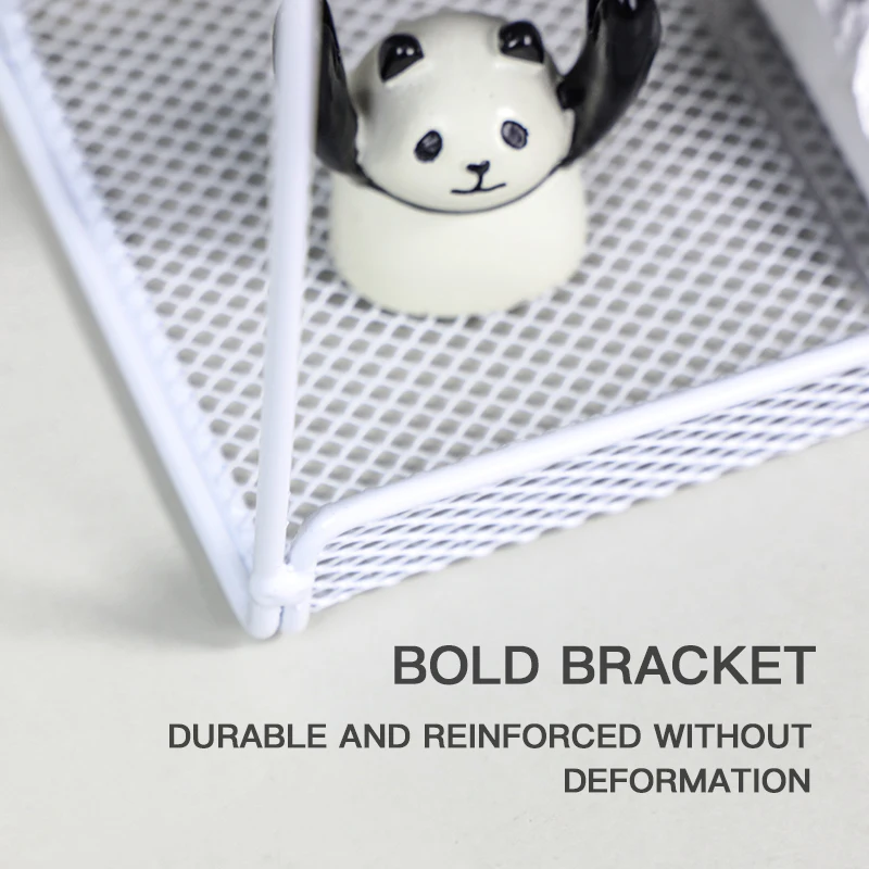 Wall file Organizer, File Rack Wall mounted mail organizer Magazine paper rack sorter for home office organization