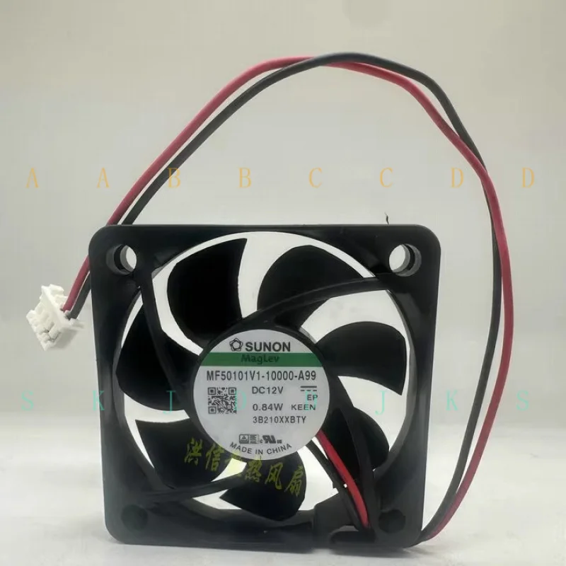 M  1pc   MF50101V1-10000-A99 DC12V 0.84W 2-Wire Cooling Fan 50*10MM