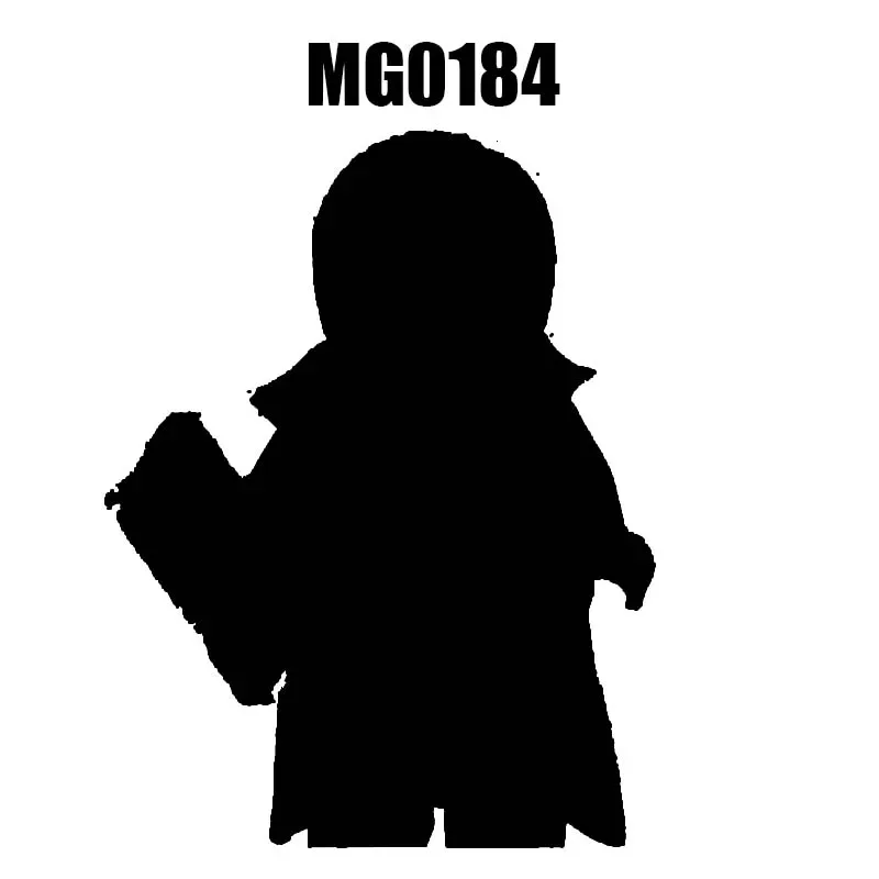 ABS Plastic Building Blocks Assembly Creative Desktop Decor DIY Action Figure WM441 WM458 WM727 WM729 WM731 Toys 101