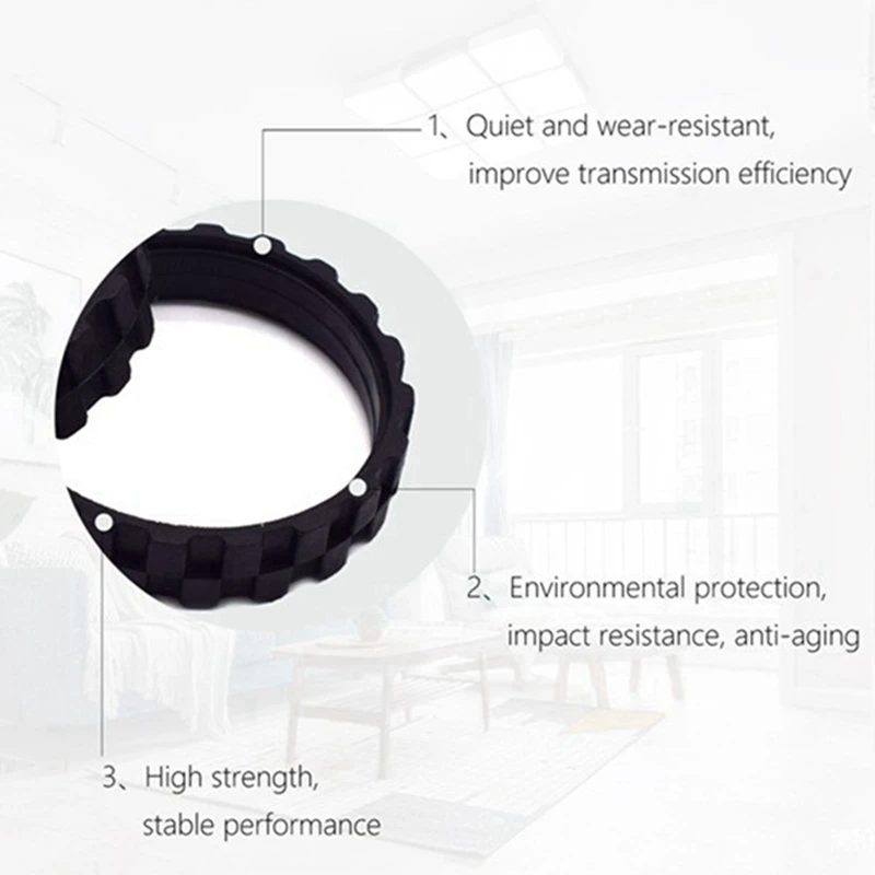 Pneumatici per IROBOT ROOMBA Serie 500, 600,700, 800 e 900,IROBOT 676,980,698 Parti di ricambio antiscivolo