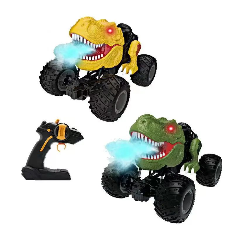 

RC Remote Control Spray Stunt Electric Dinosaur Car Animal Model Off Road Vehicle Climbing Car Kids Games Boys Gifts