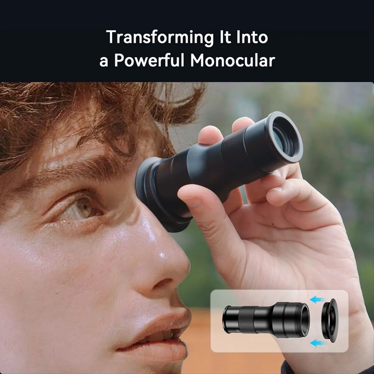 ■★New Arrival Fashion  Mobile Phone Telephoto Macro Lens Kit 6X Telephoto Lens+150mm Macro Lens for 16/15/14 with Universal Phon