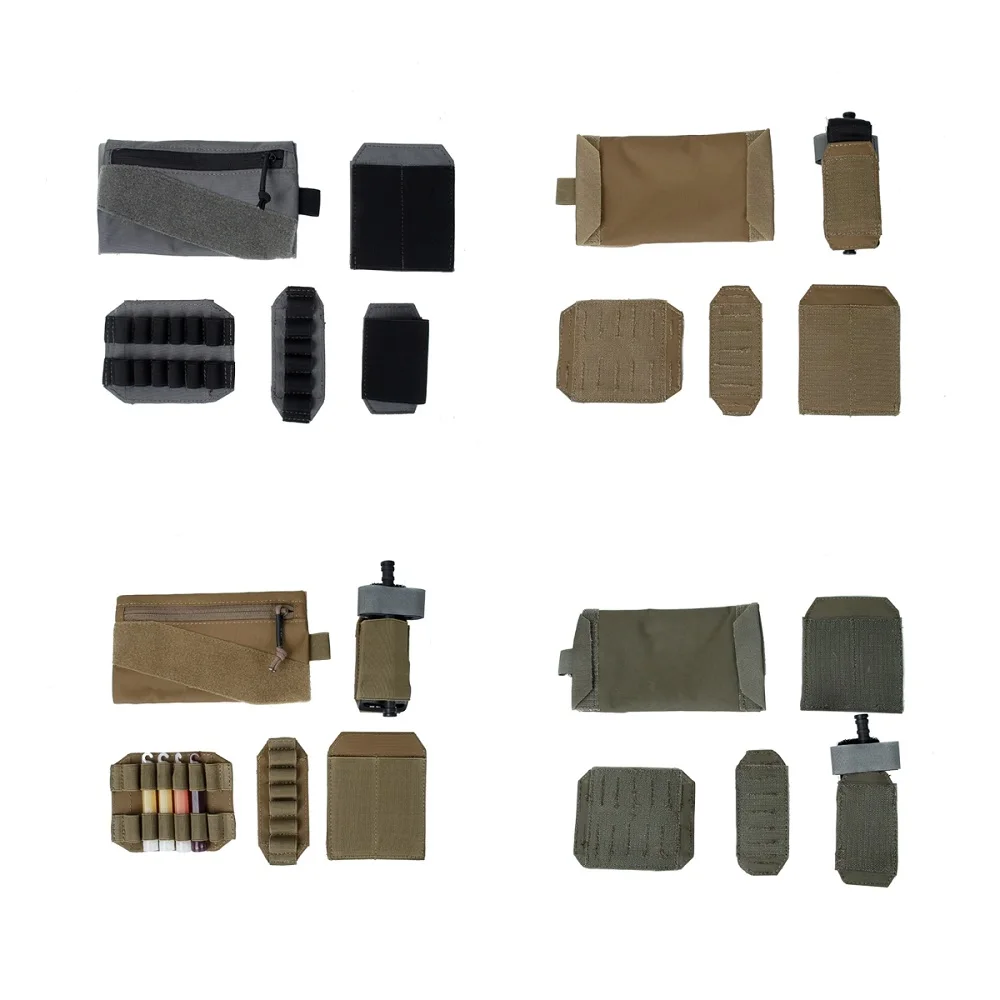 New Outdoor Sports Tactical Hunting Vest Chest Hanger Special Accessory Pack 5-piece Set