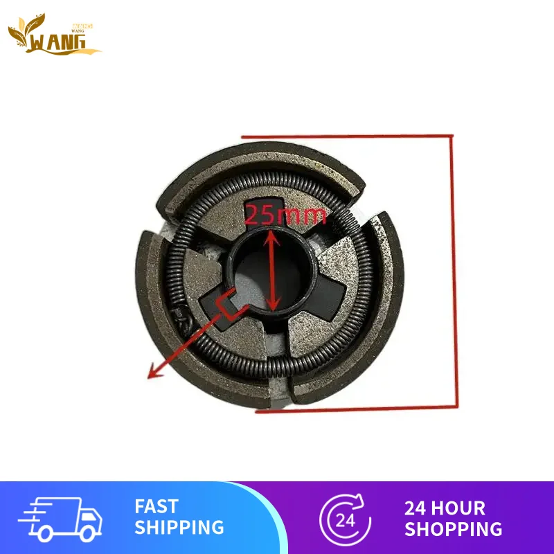 

Сцепление подходит для двигателя GX390 GX420 GX450 GX460 188F 190F 192F с выходом вала 25 мм, используемая для водяного насоса/реза