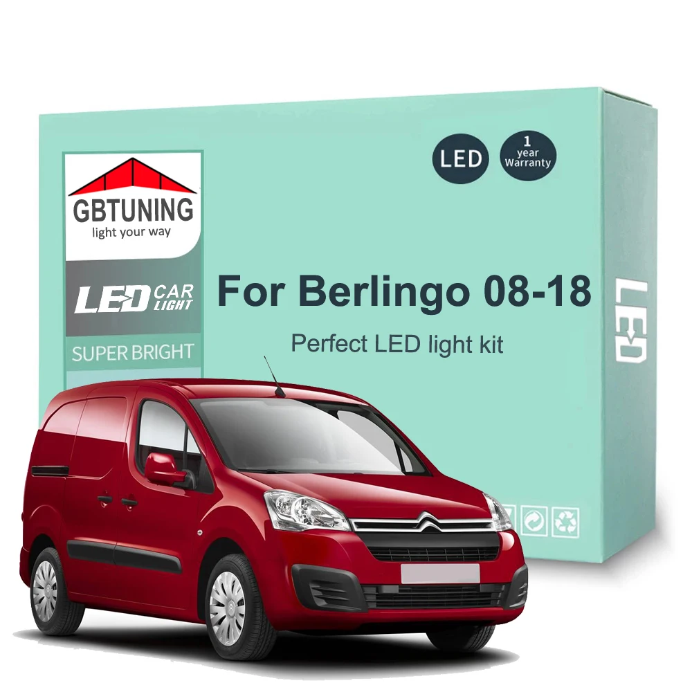

Аксессуары для салона Citroen Berlingo B9 MK2 II 2008-2018, 11 шт.