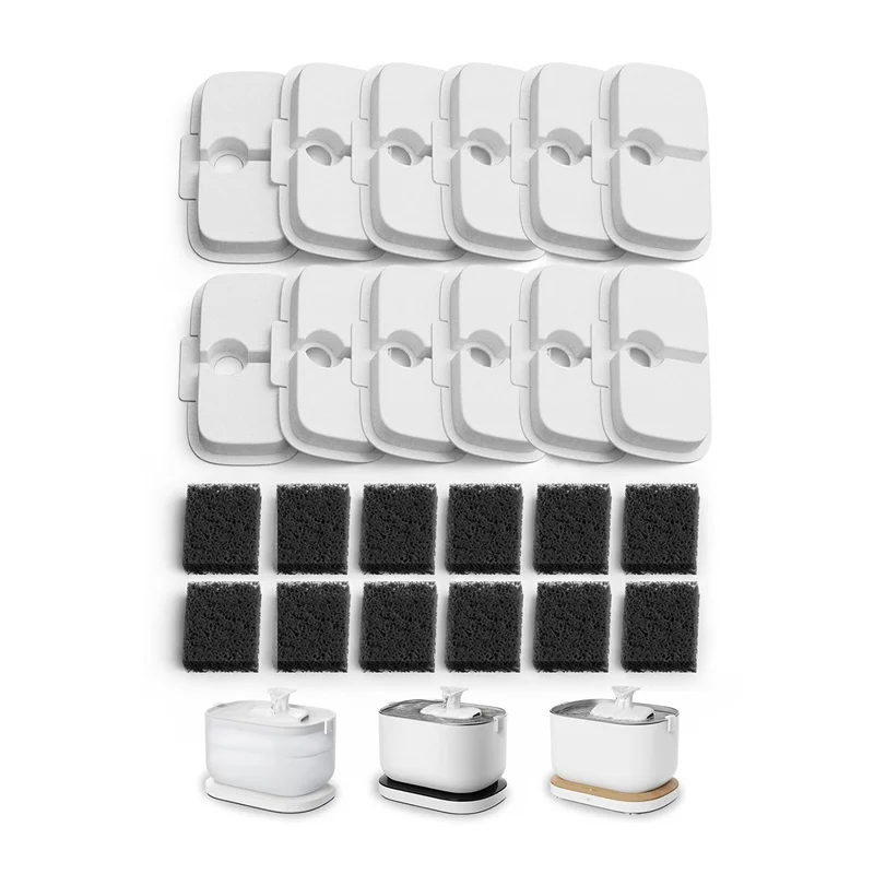 

Сменные фильтры для беспроводного фонтана для кошек Dockstream PLWF005/PLWF115/WF105, фильтры для фонтана для домашних животных