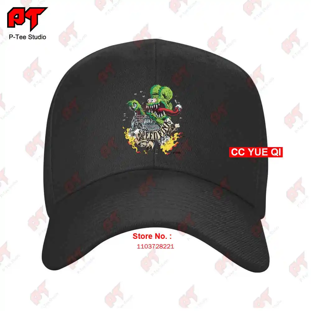 Ed Big Daddy Roth Rat Fink Speed Fink Engine Baseball Caps Truck Cap JI5U