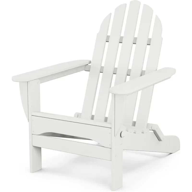 

Solid Wood Classic Folding Adirondack Chair for Indoor and Outdoor Use, Easy To Carry