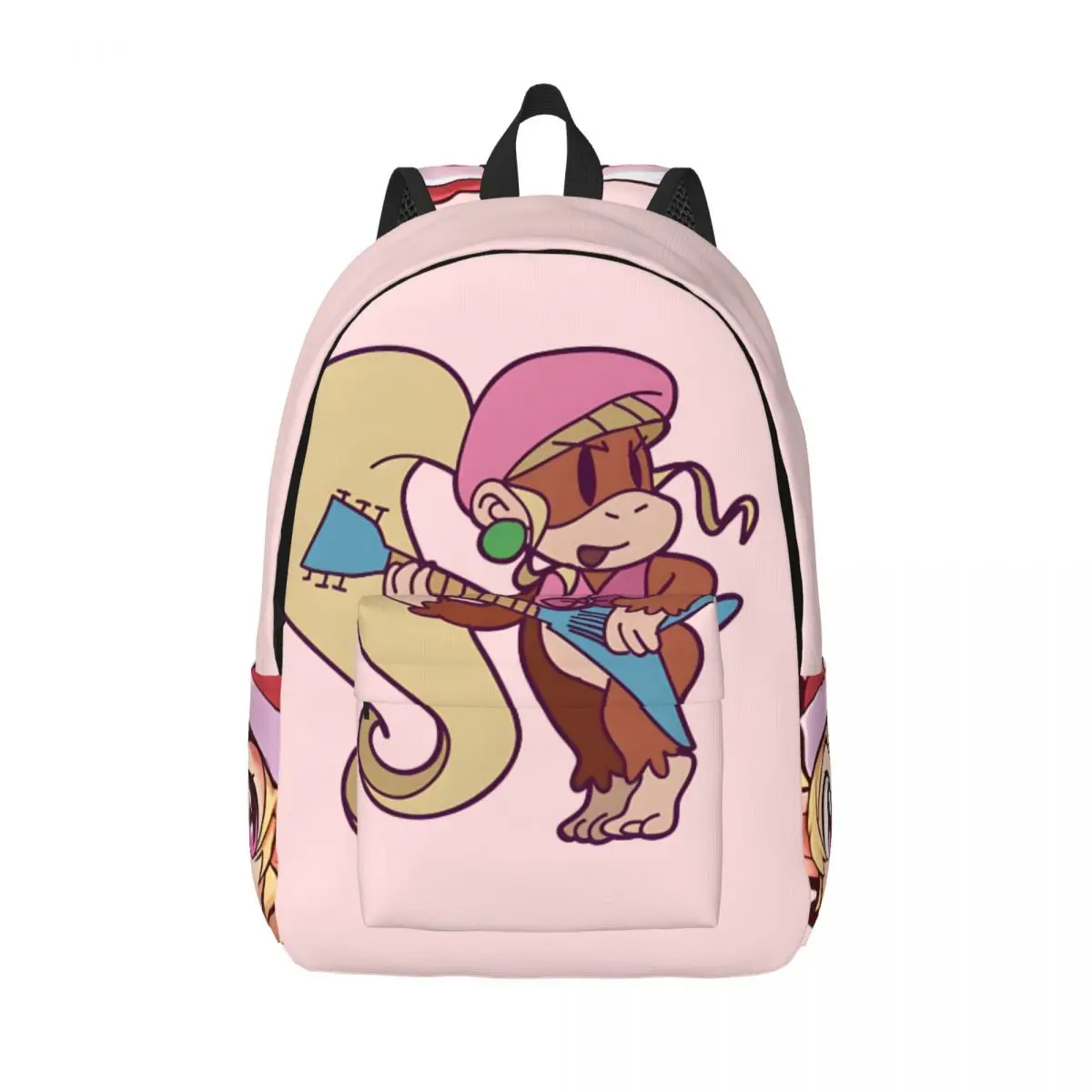 Handbag Cute Guitarist Retro Washable D-Donkey Kong Couple For Gifts Good Quality Rucksack Hiking