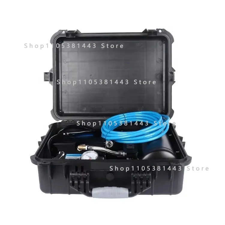 Portable Air Pump DC 12V Metal Air Compressor with Plastic Box 4X4 Off-Road Automatic Tire Inflator