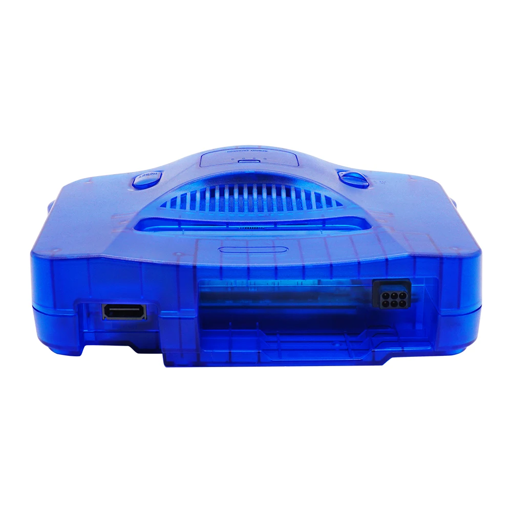 BitFunx Ersatz-Kunststoffschale N64 durchscheinende Hülle für alle Version Nintendo N64 Retro-Videospielkonsole transparente Box – Detail 10