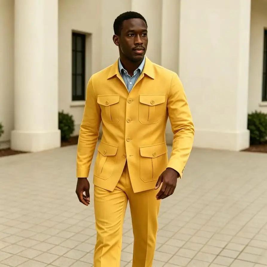 

Sage Green Suit Men Linen Safari Casual Wedding Summer Lightweight Two Piece Set Groom Wear Beach Party Mens Fashion