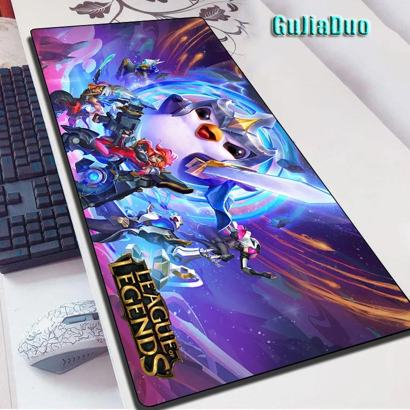 جامعة أساطير لعبة كبيرة ماوس الوسادة جهاز كمبيوتر شخصي لوحة المفاتيح الجدول الوسادة 40x90 سنتيمتر XL حصيرة مكتبية غرفة الألعاب اكسسوارات ل LOL/DOTA2 #3