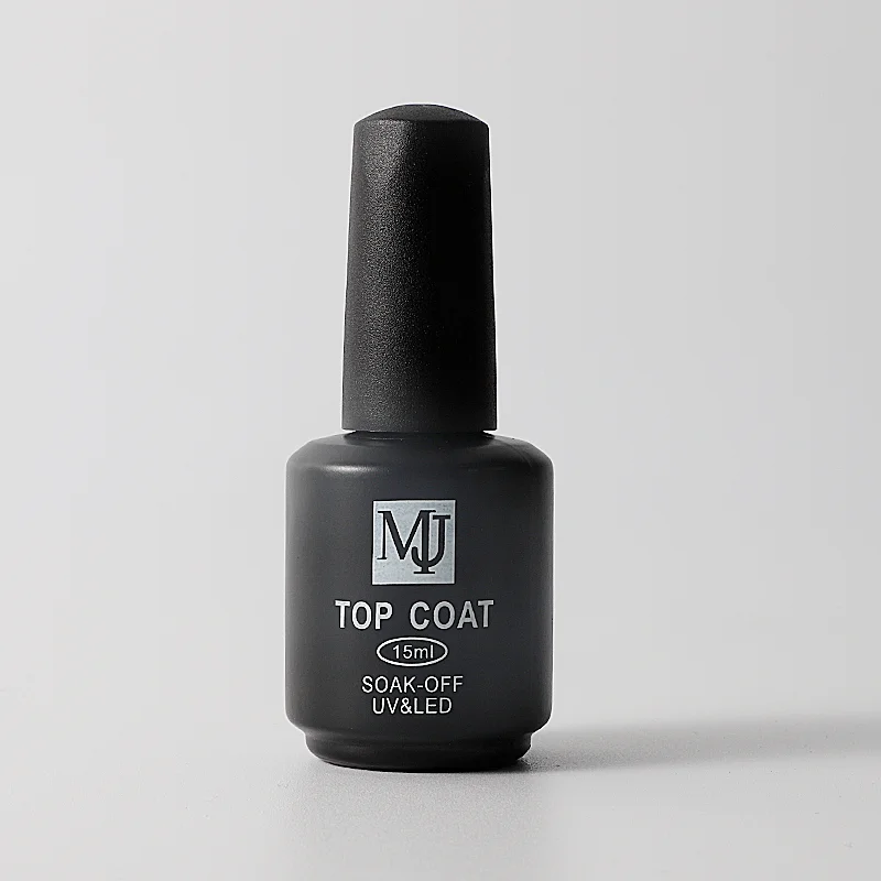 Hoge Kwaliteit Top Coat Base Coat Met Private Label 15Ml Langdurige Versterken Bling Nail Gel Top En Base Coat Nagellak