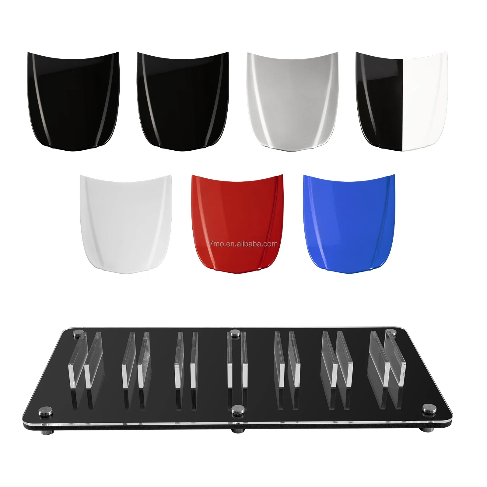 2025/7mo Custom Logo Automobile PPF Film Test Tool Bonnet Display Model Painted Mini Car Hood Display Set