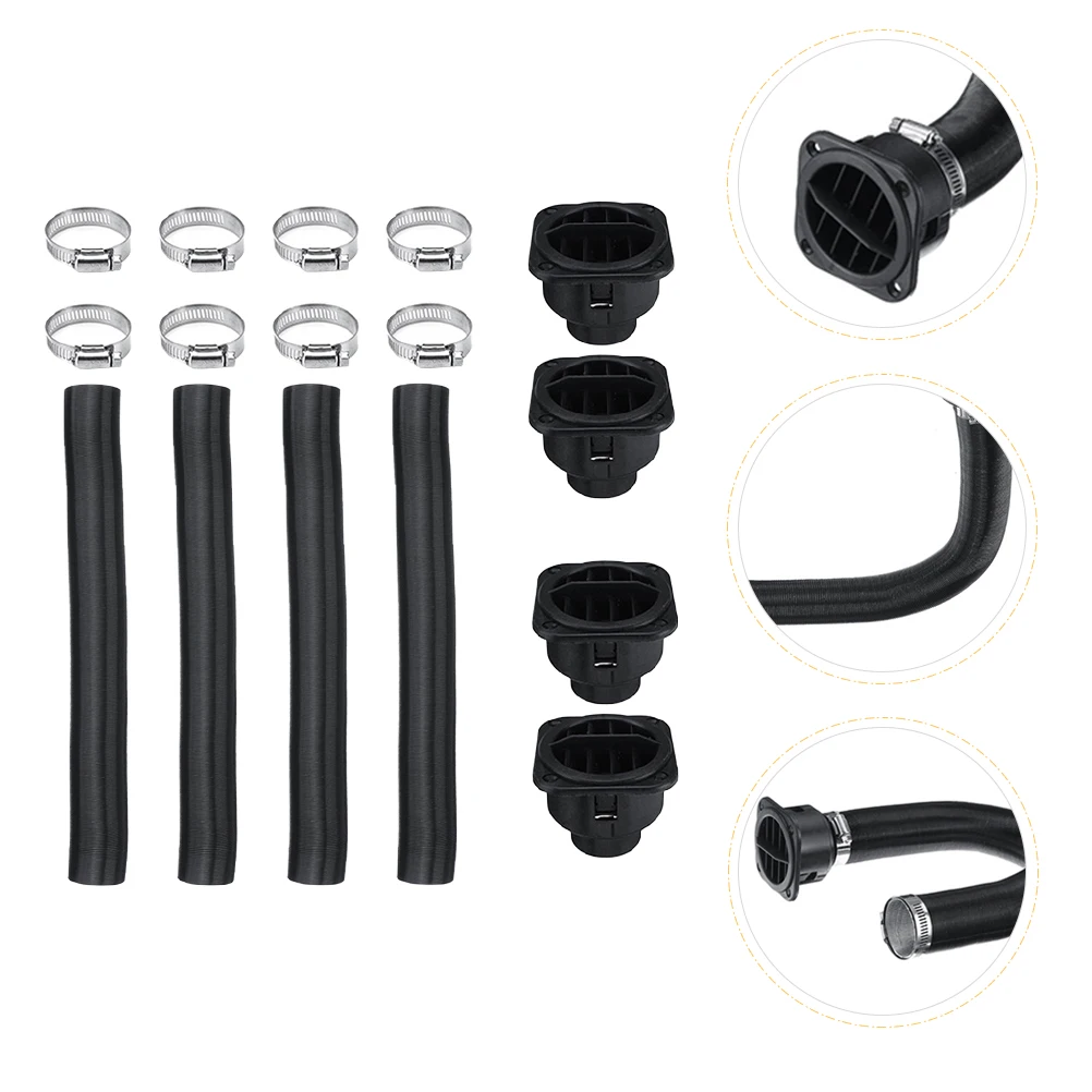 

1 set 1 Set 42Mm Heater Duct Tube Air Vent Outlet Replacement For Car Truck Boat Warm Air Outlet Duct Hose Heater Exhaust Kit