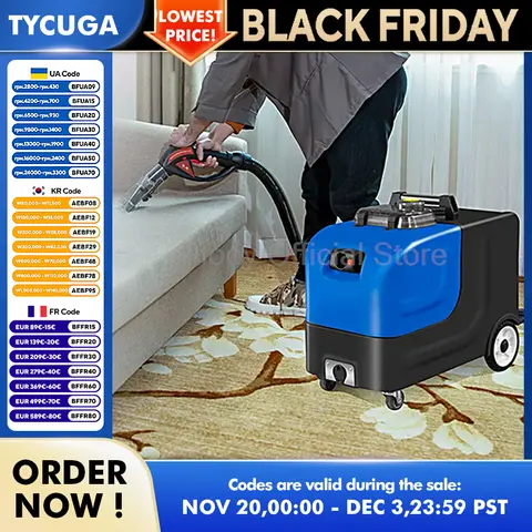 3Kw 다기능 산업용 스팀 스프레이 추출 세차기 120-160 ℃ 실내 장식 엔진 청소용 5바 17Kpa 압력