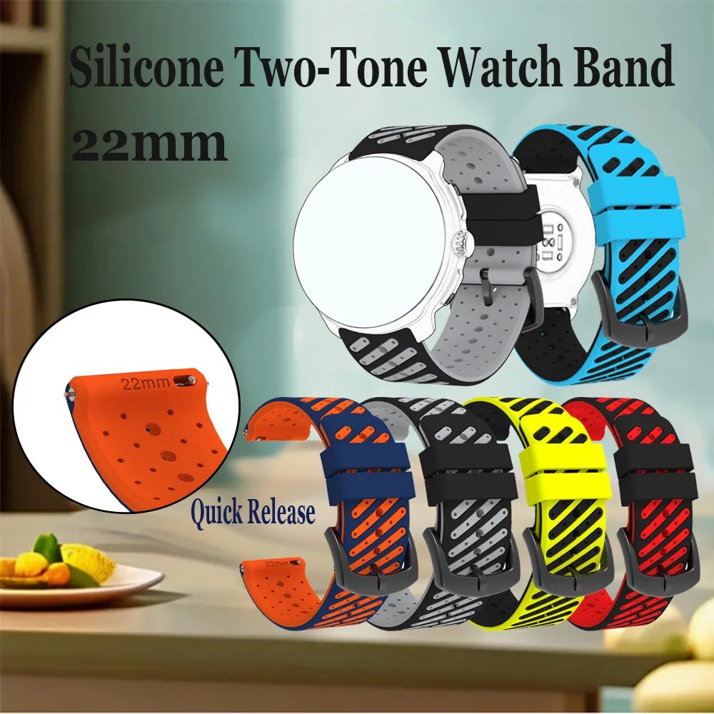 Für Samsung Galaxy Watch 3 45 mm Armband 22 mm Silikonarmband Uhrenarmbänder Armband für Samsung Galaxy Watch 46 mm Gear S3 Frontier