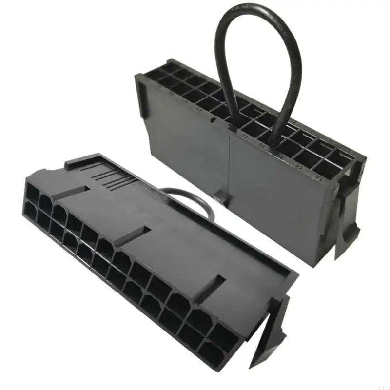 Q5WA 24 -контактный ATX Power Power Power включен/выключен адаптер перемычки для выключателя для головы черный