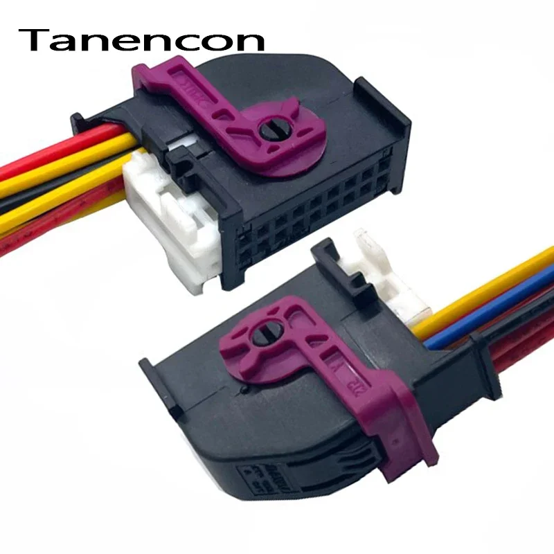 18 pin 5q0 972 718a ecu 5q0972718a automobile instrument socket ac assembly car connector 1-1355154-1 for golf lamando