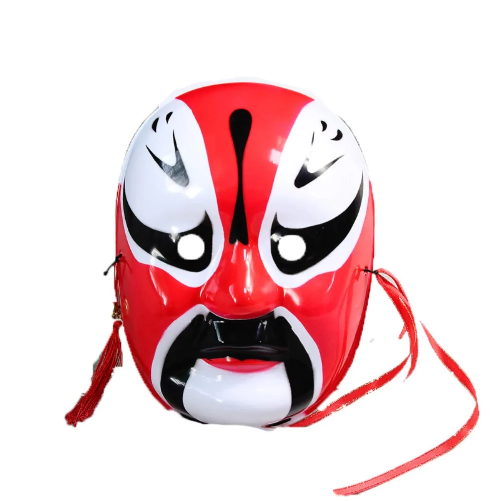 

Party Supplies Beijing Opera Mask Cosplay Prom Props Eye Mask Traditional Craft Theatrical Cultural Decorative Face Cover Gift