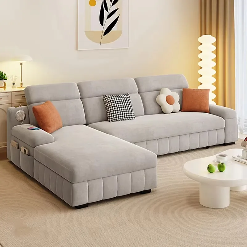 Simple Foam Speaker Folding Living Room Sofa Bed Puffs Modern Design Cute Fancy Couches Sofa Home Furniture
