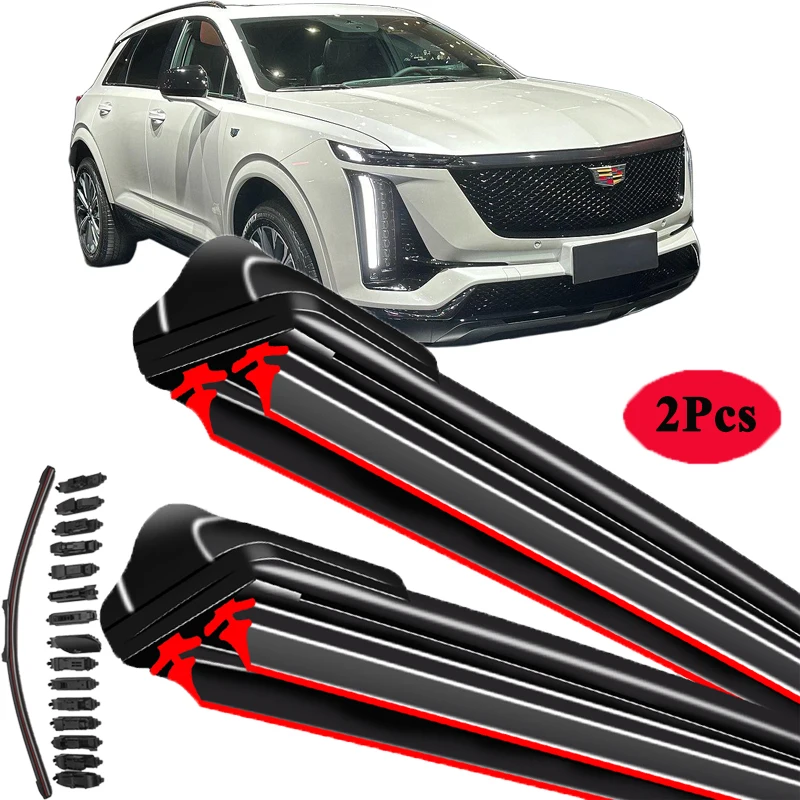 For Cadillac XT5 2016 2017 2018 2019 2020 Car Wiper Blades Front Window Windscreen Windshield Car Accessories Stickers Cleaning