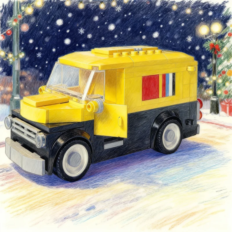 

266pcs MOC City Traffic Truck Model Building Blocks Construction DIY Creative Toys Idea Education Kids Christmas Gifts Brick