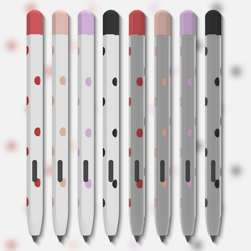 Pencil Case for Samsung Galaxy Tab S10 Ultra S6 Lite S7 FE S8 S9 Protective Cover Soft Silicone Shockproof Tablet Stylus Sleeve