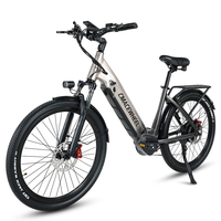CMACEWHEEL L26 Adult Fat Bike MTB 48V 18Ah 26x4in Electric Mountain Bicycle Road Ebike