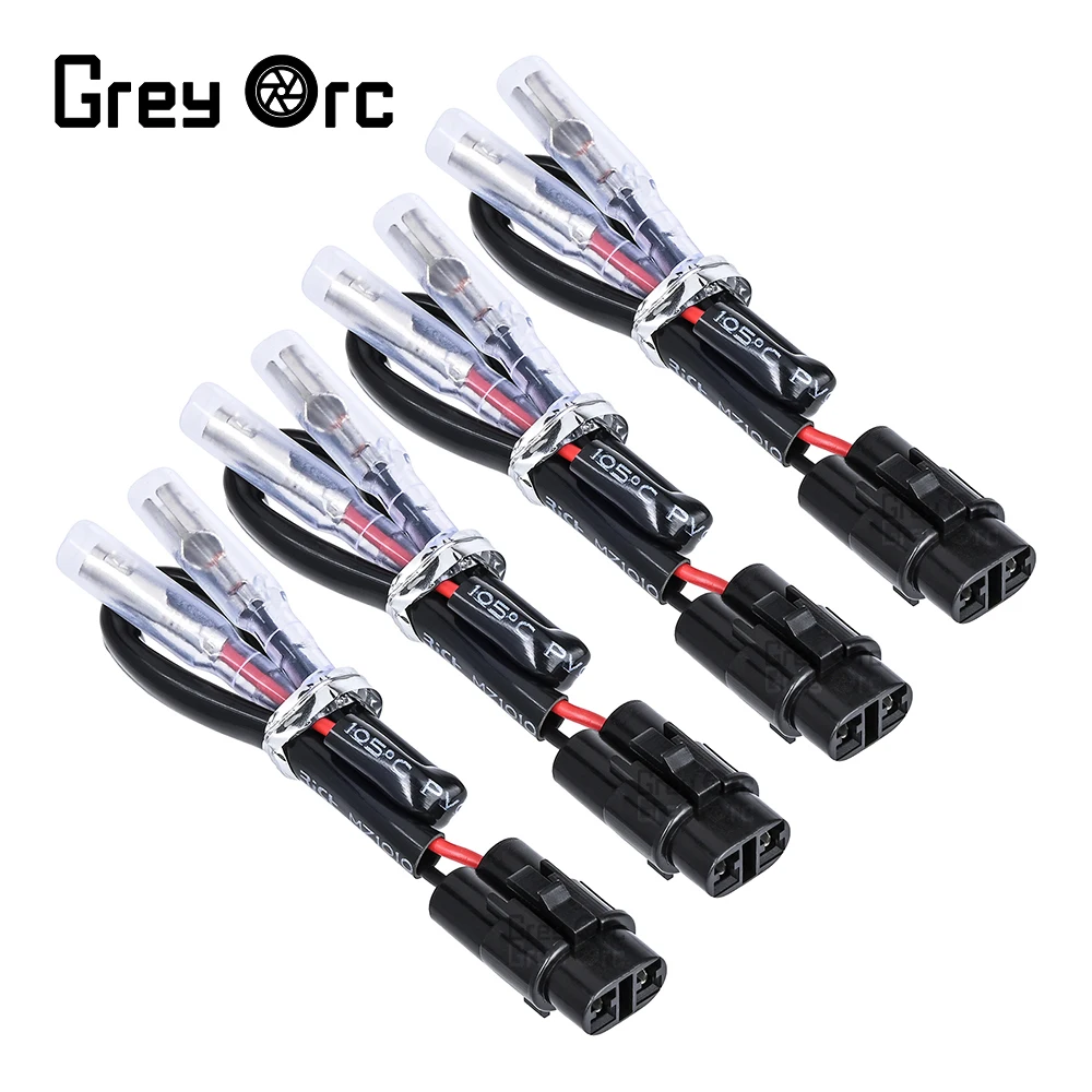 Motorcycle License Plate Light Wire Adapter For Kawasaki Ninja ZX 4R ZX 6R ZX 10R ZH2 Z1000 Z900 Z1000 SX Plug Connector Cable