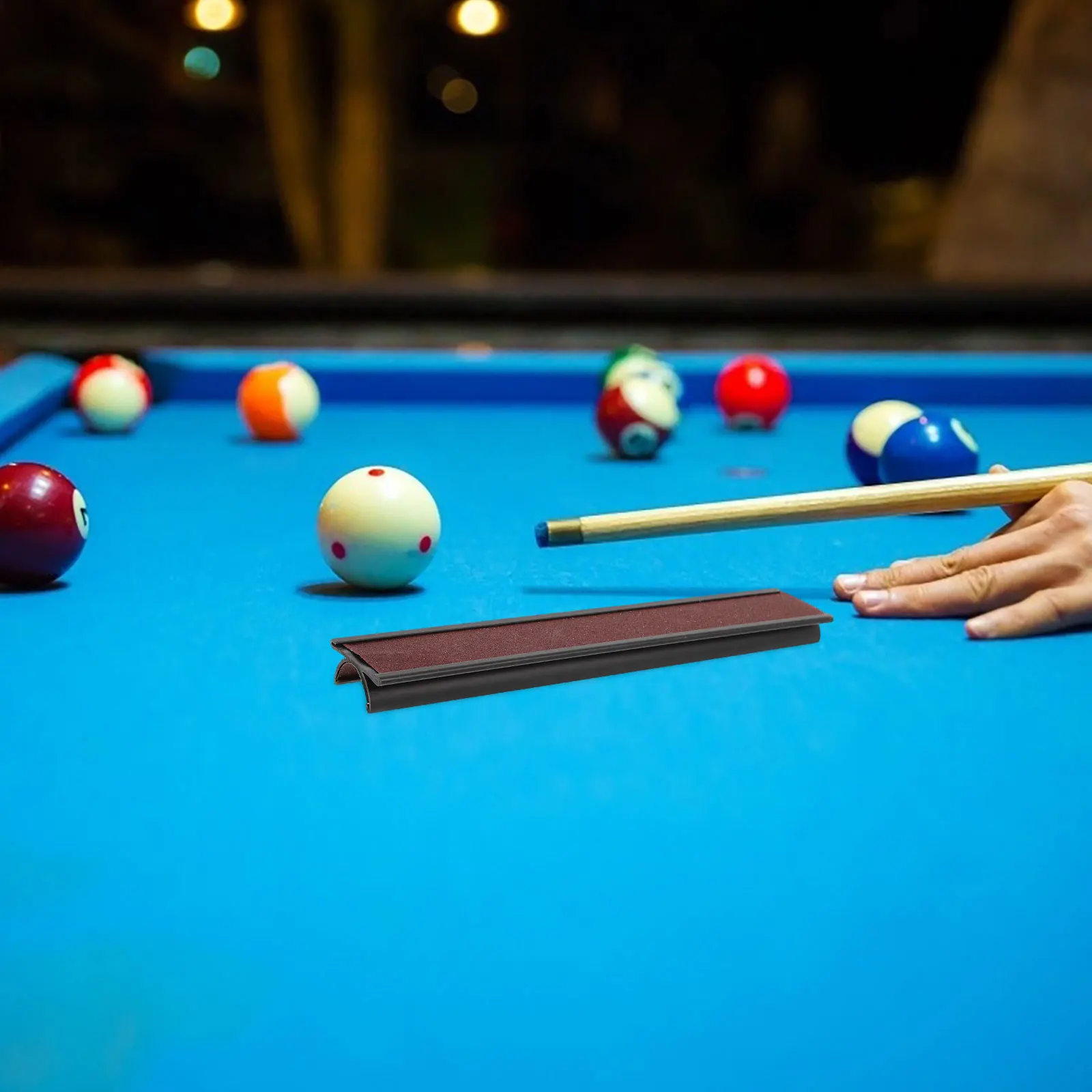 

9 Inch Billiard Cue Tip Trimmer Shaping Tool Kit for Snooker and Pool Sticks Durable Easy to Use Efficient Grinding Maintenance