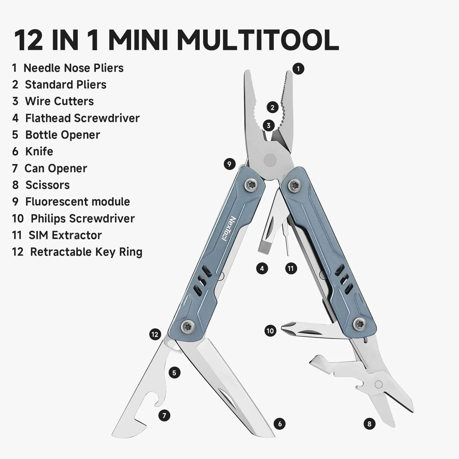 NexTool Mini Sailor S11 12-in- – Power Key Tools Bewertung und Preis