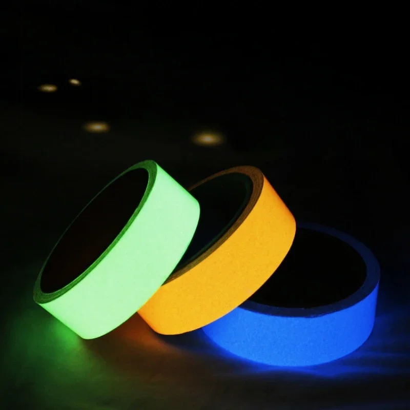 Luminous Tape 3 Meters Self adhesive Glow In The Dark Stickers Neon Tape Home Decor Party Supplies Decorative Tape Glow Party