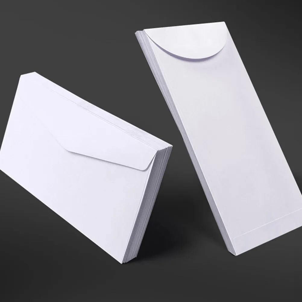 

40Pcs Large White Envelopes Letter Size Thick Premium Paper Invitation Envelops Cash Envelops for Special Events Greeting Cards