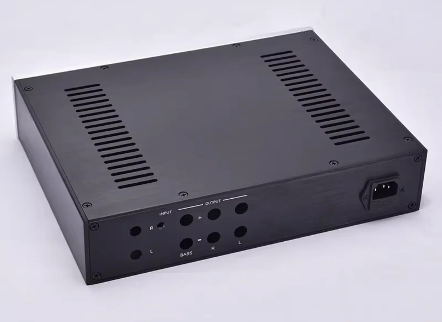L/ (320 *70 *248mm) All aluminum amplifier chassis /Headphone Amp Case/ Preamp & Power Amp Chassis/ AMP Enclosure DIY box