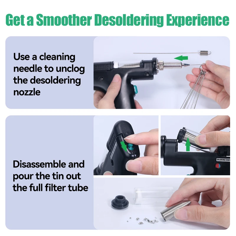 YIHUA 948 Hot air Soldering station temperature adjustable industrial 2 in 1 anti-static desoldering table