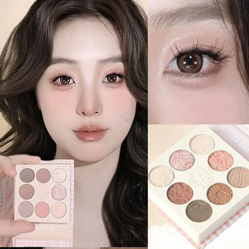 Cheerflor Angel Sculpting Eyeshadow Palette Earthy Tones Vintage Natural Matte Highlight Make-up EyeShadows