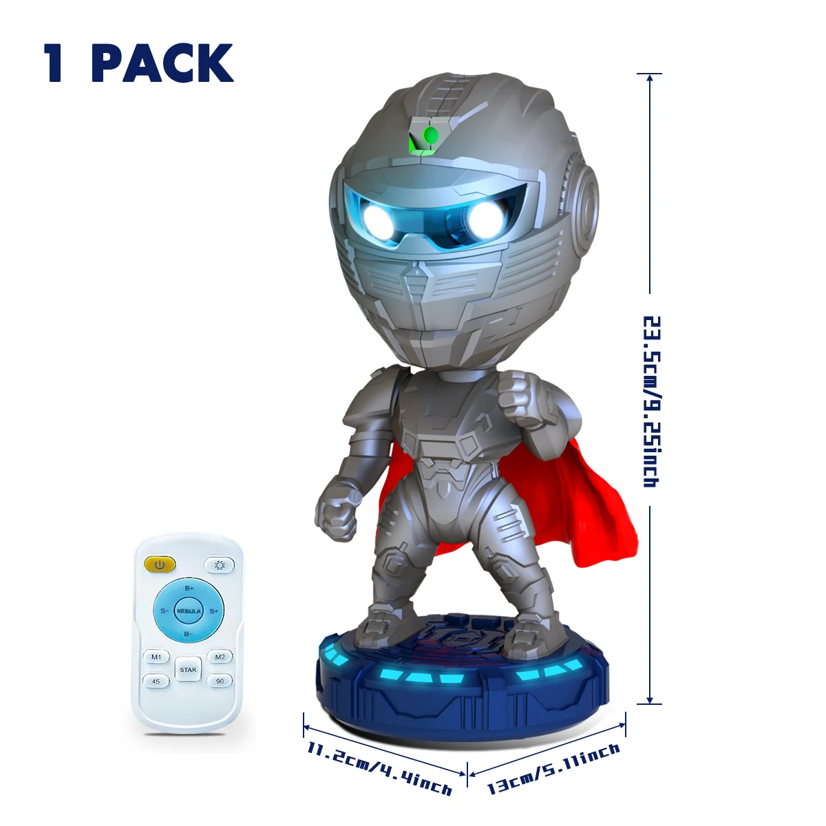 Mech Warrior Galaxy Projector Star Projector Night Light with Nebula with Timer Bedroom and Ceiling Galaxy Light Projector