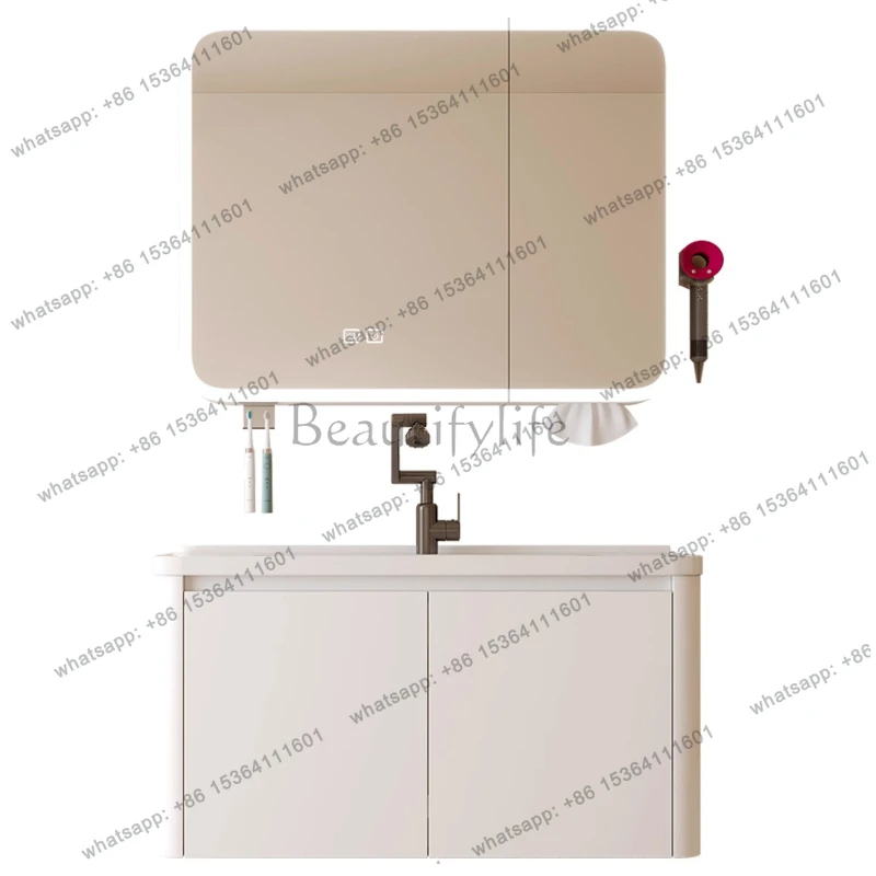 Bathroom Cabinet Hidden Installation Compartment Bathroom Cabinet Storage Toilet Space Saving Bathroom Furniture
