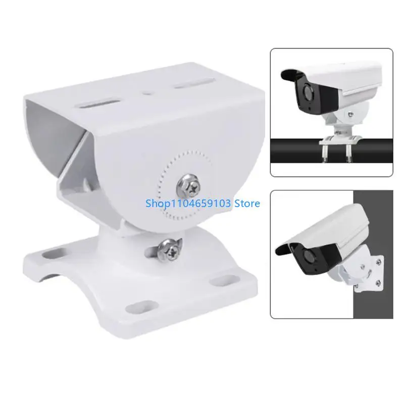 Aluminum Security Camera Bracket with Multiple Adjustment Lightweight Strong Mount 360 Degree Rotatable for CCTV