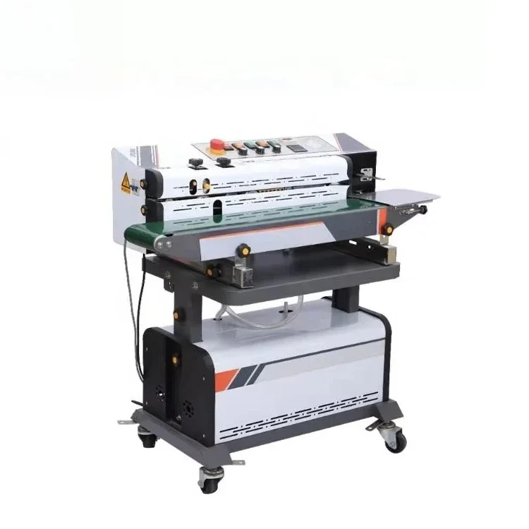 

LF1080 Food Bag Electric Continuous Band Sealer Machine With Nitrogen Flushing