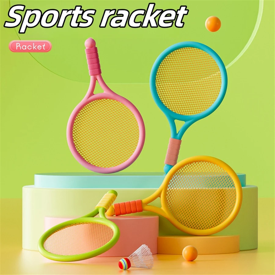 Kids Badminton Racket Set, Tennis Racket, Parent-Child Interactive, Sports Competition, Toys, Birthday Gifts, Parties, Games